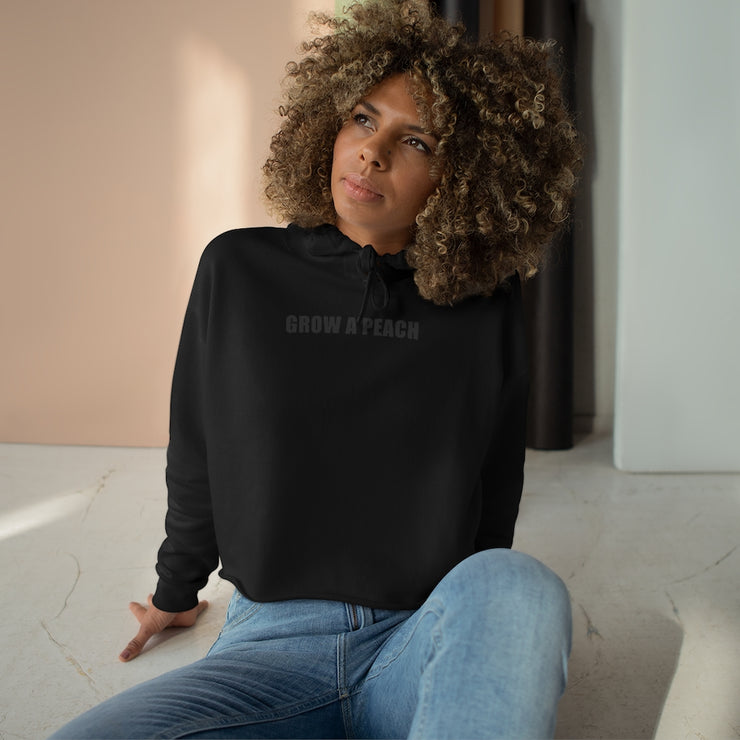 Grow A Peach Crop Hoodie