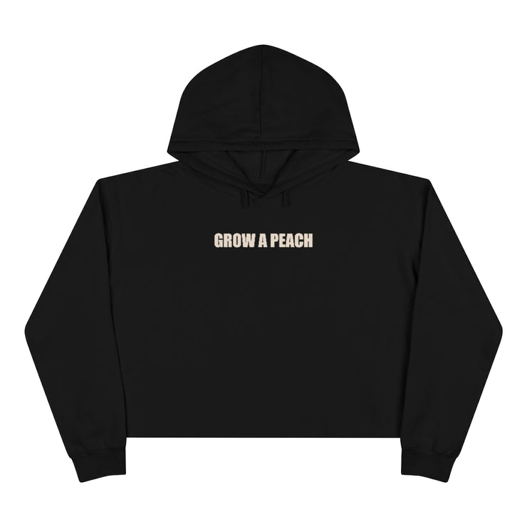 Grow A Peach "Pink" Crop Hoodie