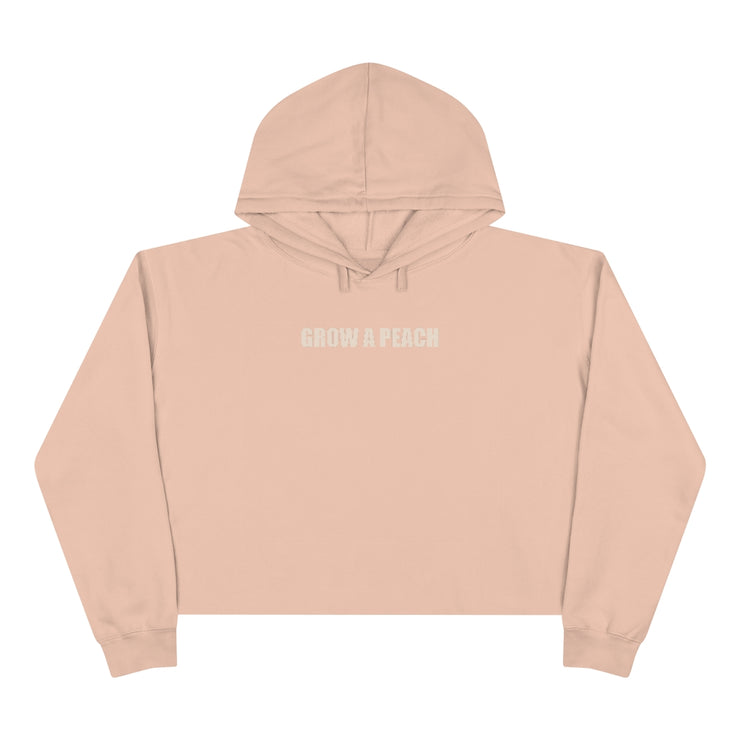 Grow A Peach Crop Hoodie