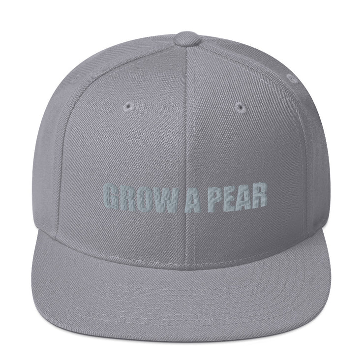 Grow A Pear Snapback - Grey