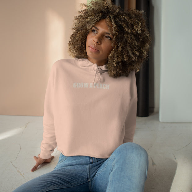 Grow A Peach Crop Hoodie