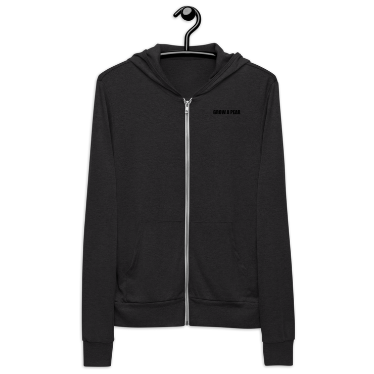 Grow A Pear Black Zip-Up
